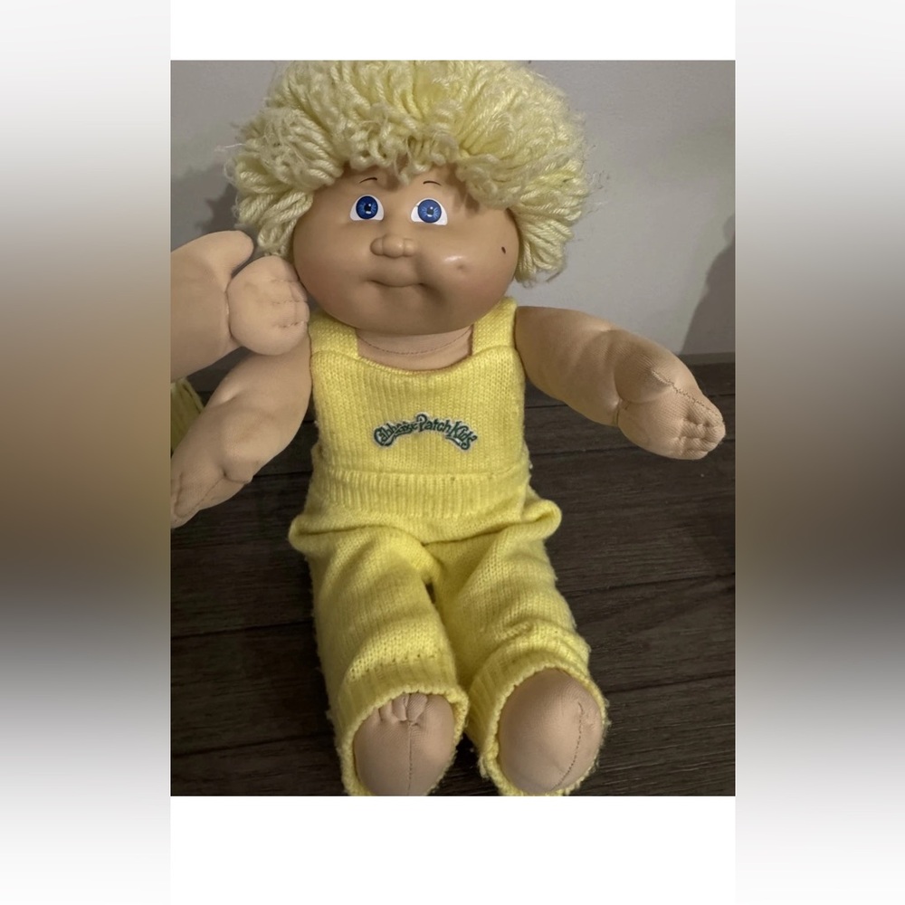 Cabbage Patch Kids Yellow Outfit Doll